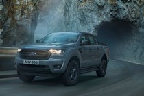 Ford Ranger Wolftrak, 2021, grey, driving round corner