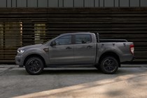 Ford Ranger Wolftrak, 2021, grey, side view