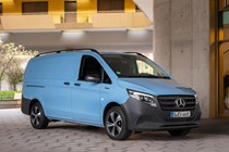 The 2024 update refreshes the Mercedes Vito inside and out.
