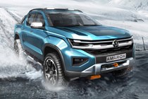 2022 VW Amarok design sketch - may come with hybrid-electric or full-electric power