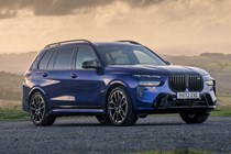 Best luxury SUVs 2023: BMW X7, front three quarter static
