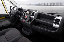2021 Vauxhall Movano, cab interior