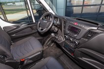 Iveco Daily 4x4 Off-Road chassis cab, interior with six-speed manual gearbox