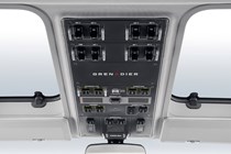 Ineos Grenadier 4x4 - switches on roof console