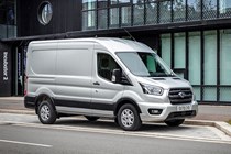 Ford Transit most stolen van - Transit, silver