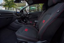 2021 Ford Fiesta Van facelift, Fiesta Van Sport seats