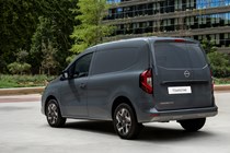 Nissan Townstar small van - petrol, grey, rear view