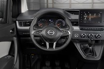 Nissan Townstar small van - petrol interior, steering wheel, gearbox