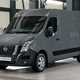 Nissan Interstar is the new name for the Nissan NV400, front view, grey