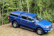 2021 Ford Ranger Limited with hardtop