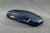 Thule Force 3L roof box on tarmac