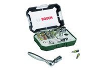 Bosch 26pc. Screwdriver Bit and Ratchet Set
