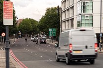 Fiat Van Delivery Stress Test study compares electric and diesel vans - driving in London