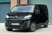 Citroen e-Dispatch updated for 2022 - new trim levels and price cut - black, front view