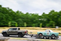 The Toyota Hilux is strong but showing its age.