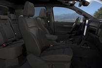 Ford Ranger Wildtrak X front seats