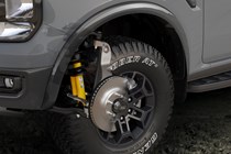 Ford Ranger Tremor front suspension cross-section