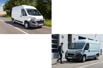 Best large vans - Citroen Relay and Peugeot Boxer