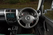 Yomper 4x4 review - steering wheel, dashboard