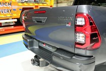 Toyota Hilux GR Sport at the 2022 CV Show - rear
