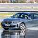 BMW 1-Series on wet handling track