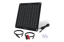 Eco-Worthy 12V Portable 10W Solar Panel Battery Maintainer