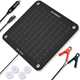 Eco-Worthy 12V Portable 10W Solar Panel Battery Maintainer