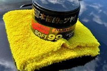 Soft99 Black Car Wax test