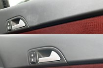 Before and after shot of Duel Satin