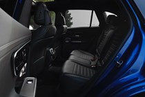 Mercedes GLC 300e rear seats
