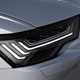 Audi S6 Saloon (2018-) UK rhd model in grey - exterior detail - headlamp cluster