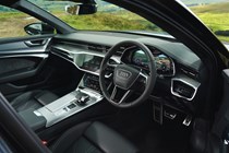 2018 Audi A6 interior and dashboard