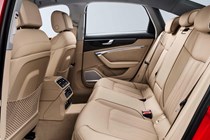 Audi A6 Saloon (2018-) lhd model interior detail - rear passenger seats