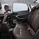 Audi A6 Saloon (2018-) UK rhd model interior detail - rear passenger seats