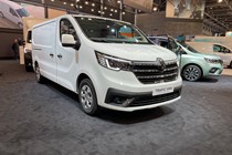 Renault Trafic E-Tech on IAA stand front view
