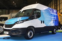Iveco eDaily UK launch at the 2023 Commercial Vehicle Show