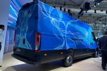 Iveco eDaily IAA show stand rear