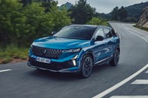 Renault Austral blue 2025 front driving