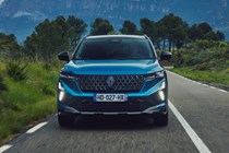 Renault Austral blue 2025 front driving
