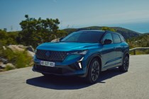 Renault Austral blue 2025 front driving
