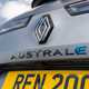 Renault Austral (2023) review: rear badge and tailgate, matte grey paint