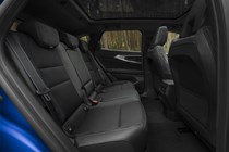 Renault Austral (2023) review: rear seats, black upholstery
