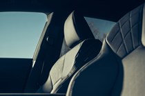 Lexus RX 450h+ (2023) review: front seats, black upholstery, Premium Plus Pack specification