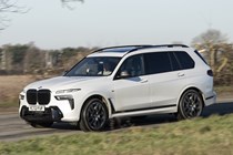 BMW X7 front panning