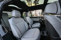 BMW X7 rear seats
