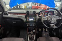 Suzuki Swift Sport (2023) long term test: new software being loaded into the infotainment system