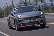 Lynk & Co 02 SUV driving
