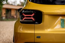 Jeep Avenger (2023) review: LED tail light, yellow paint
