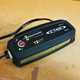 CTEK MXS 5.0 battery charger turned on