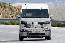 Two Renault Master prototypes were spotted in hot-weather testing.